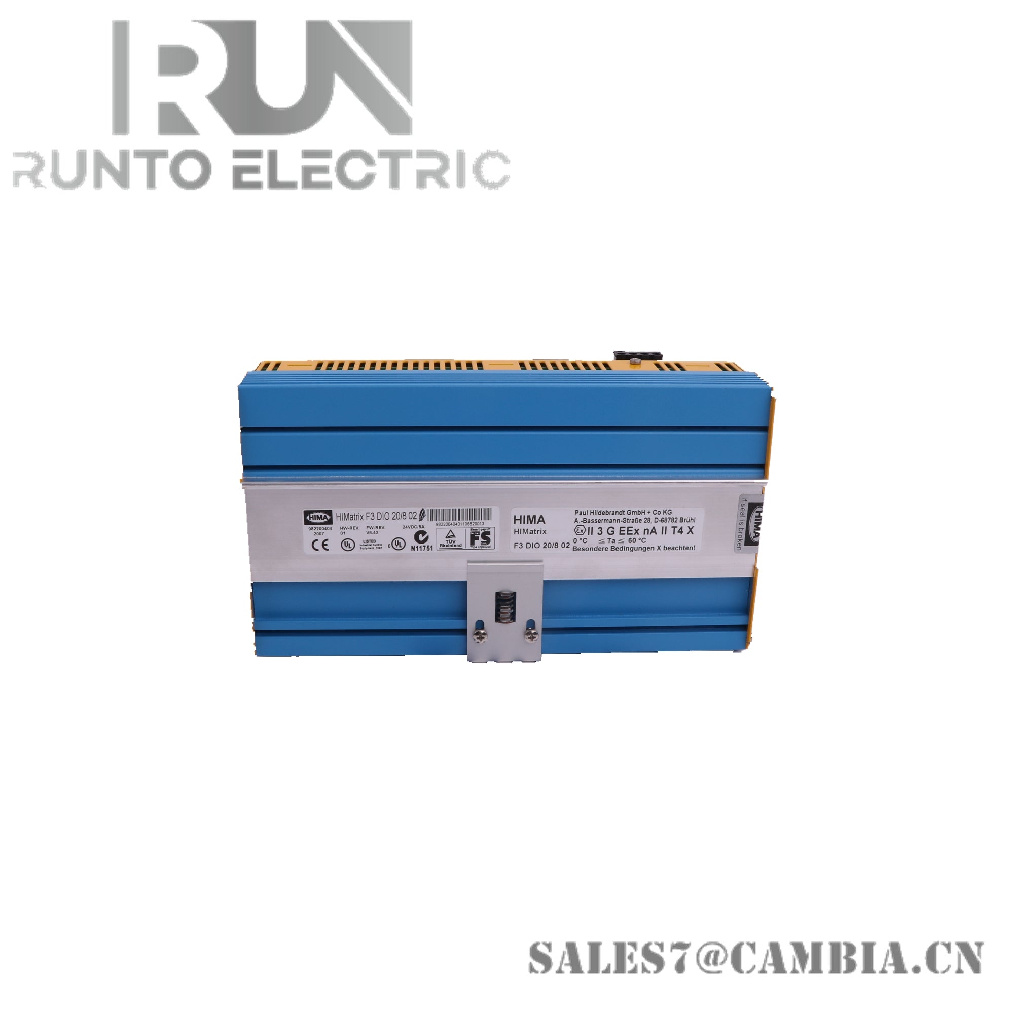 HIMA HIMatrix F3DIO20/802 F3 DIO 20/8 02 Safety-Related Controller