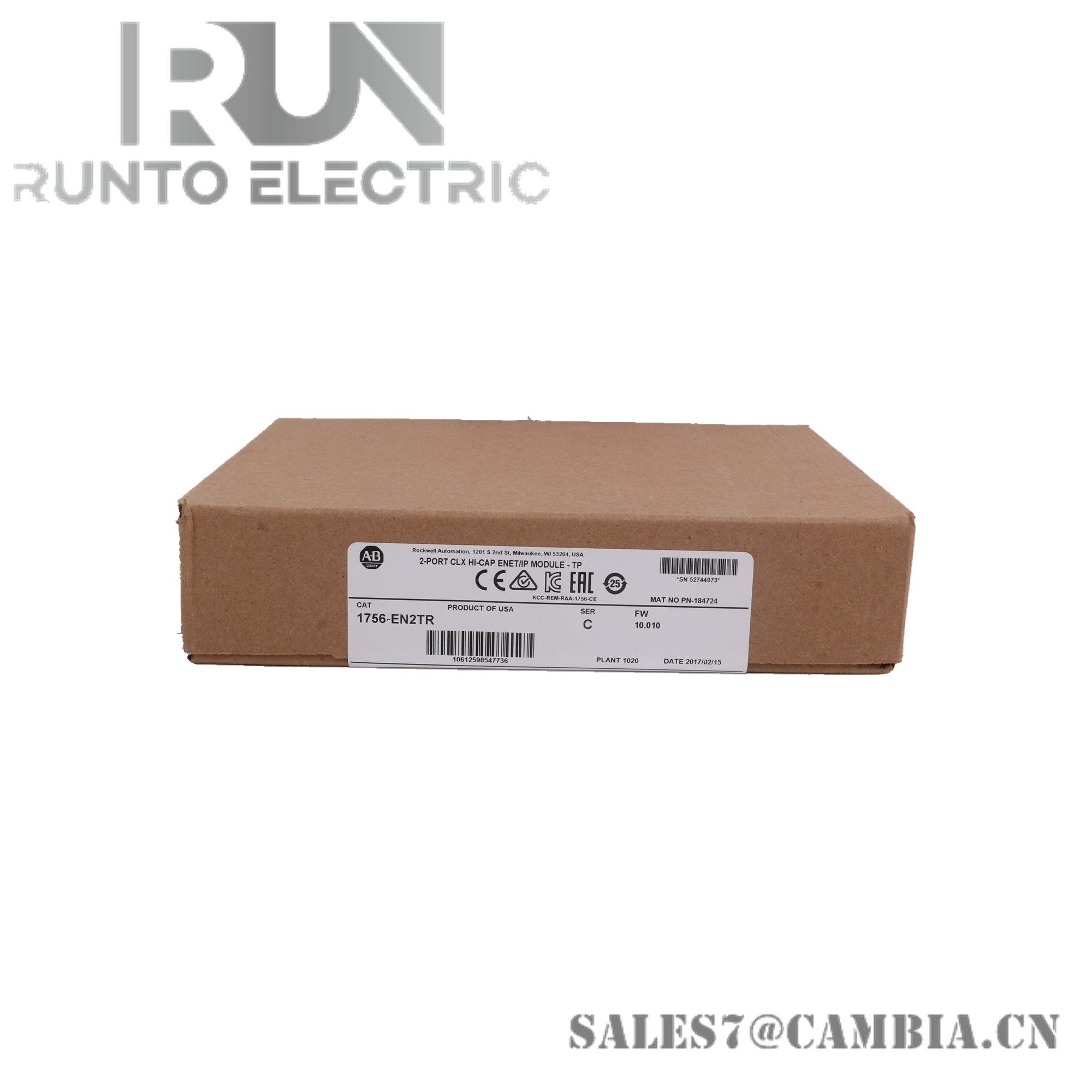 Brand New Original Allen Bradley 1756-EN2TR