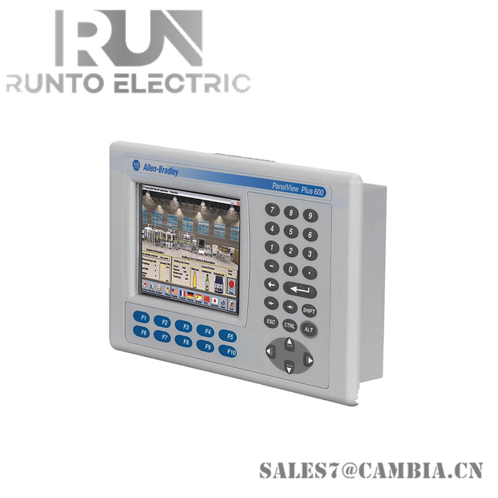 Allen Bradley 2711P-B6C20A8  PanelView Plus 6 Color Key/Touch Screen