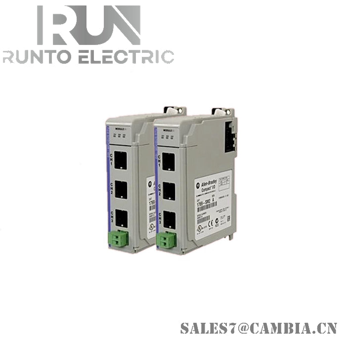 Allen Bradley 1746-IA8 digital input module from the SLC 500 I/O modules series