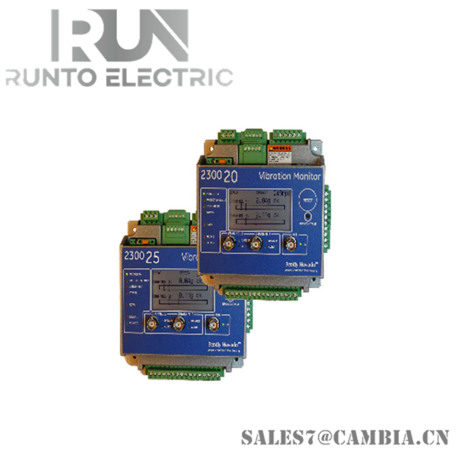 BENTLY NEVADA 2300/20-00 Vibration monitor