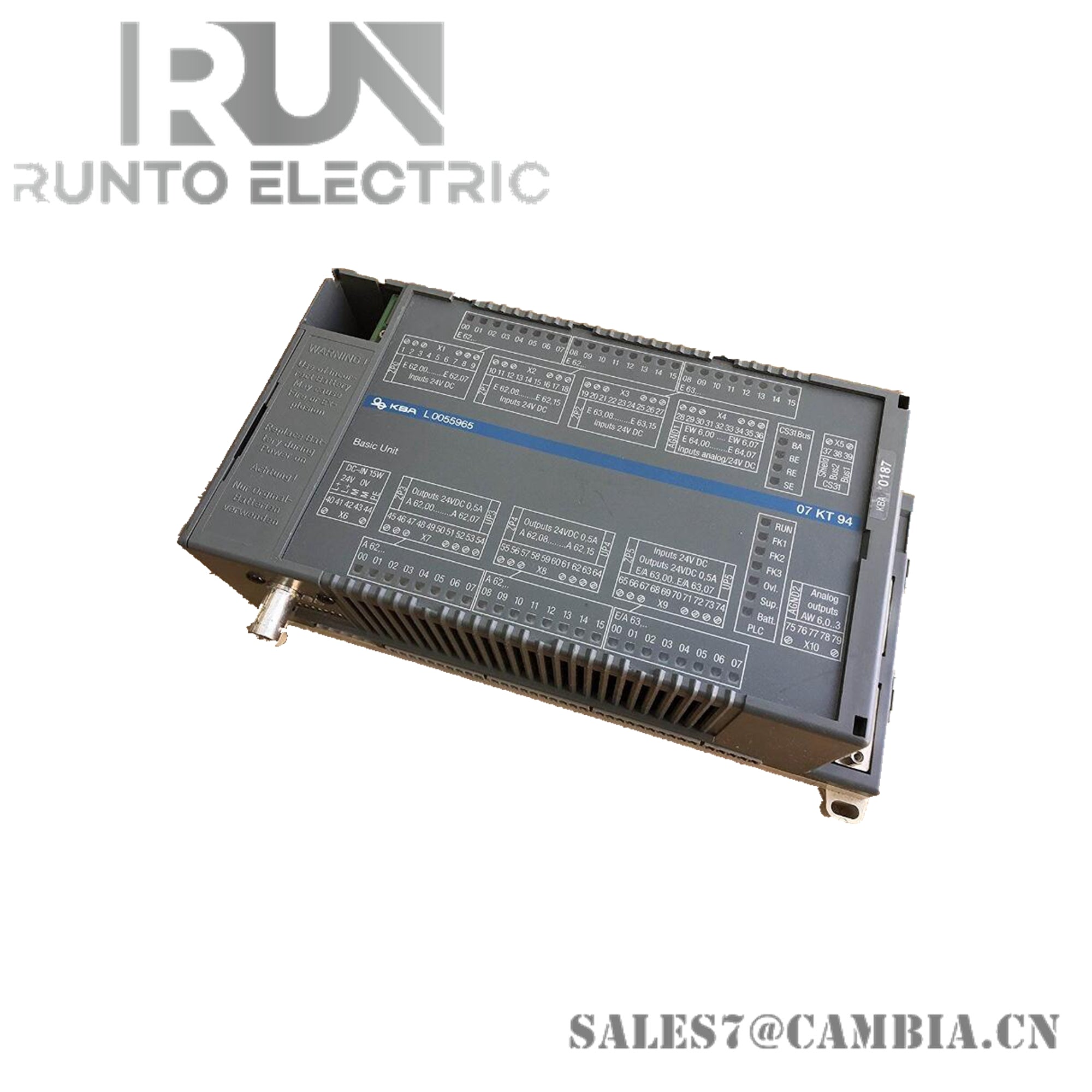 ABB 07KT98 GJR5253100R3262 Basic Unit Controller