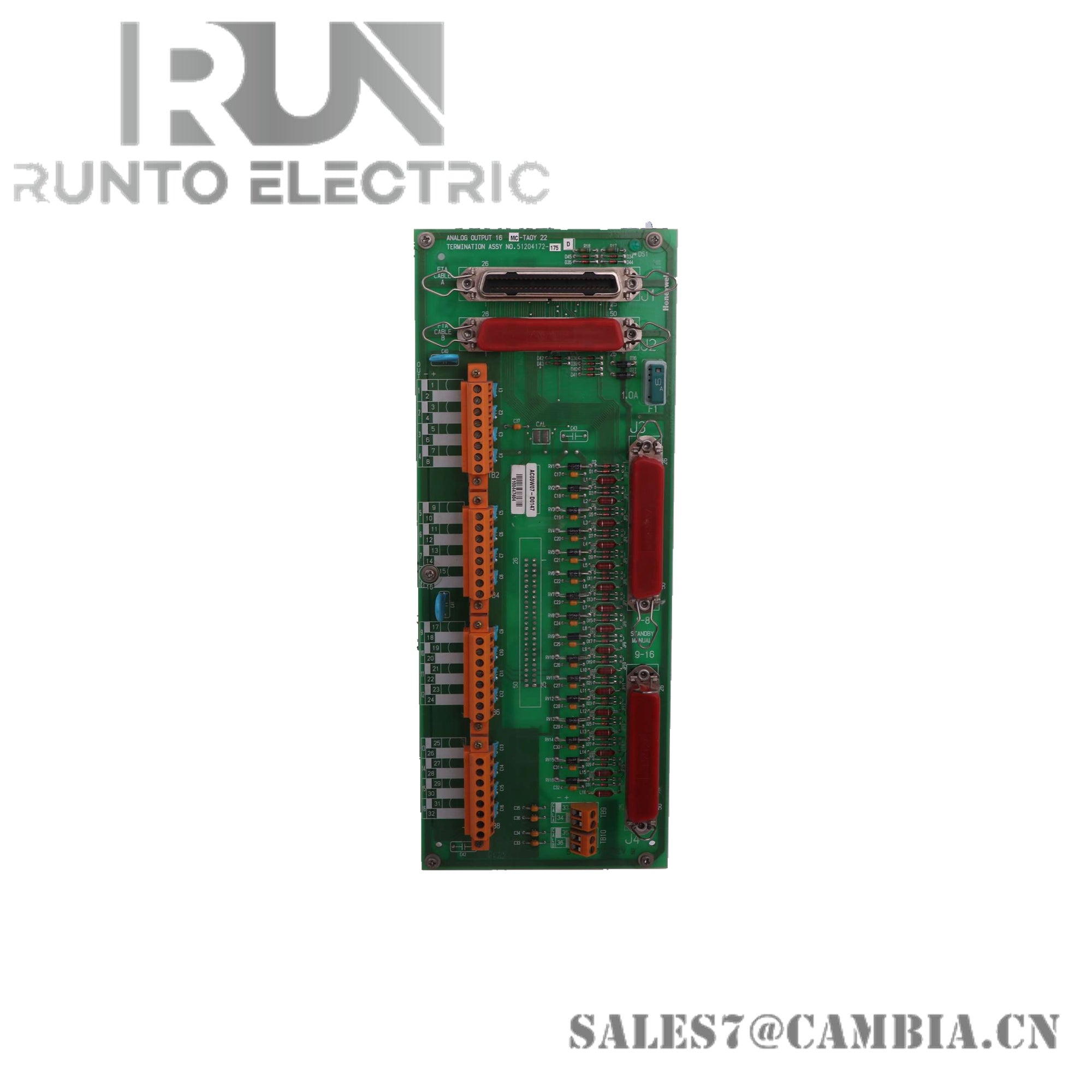 Honeywell MC-TAOY25 51305865-275 Analog Output Module