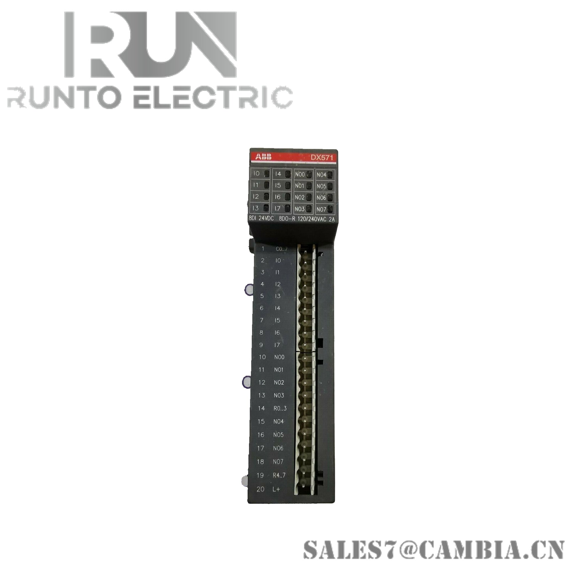 ABB 1TNE968902R2302 DX571 Digital Input/Output Module – Runtoelectronic