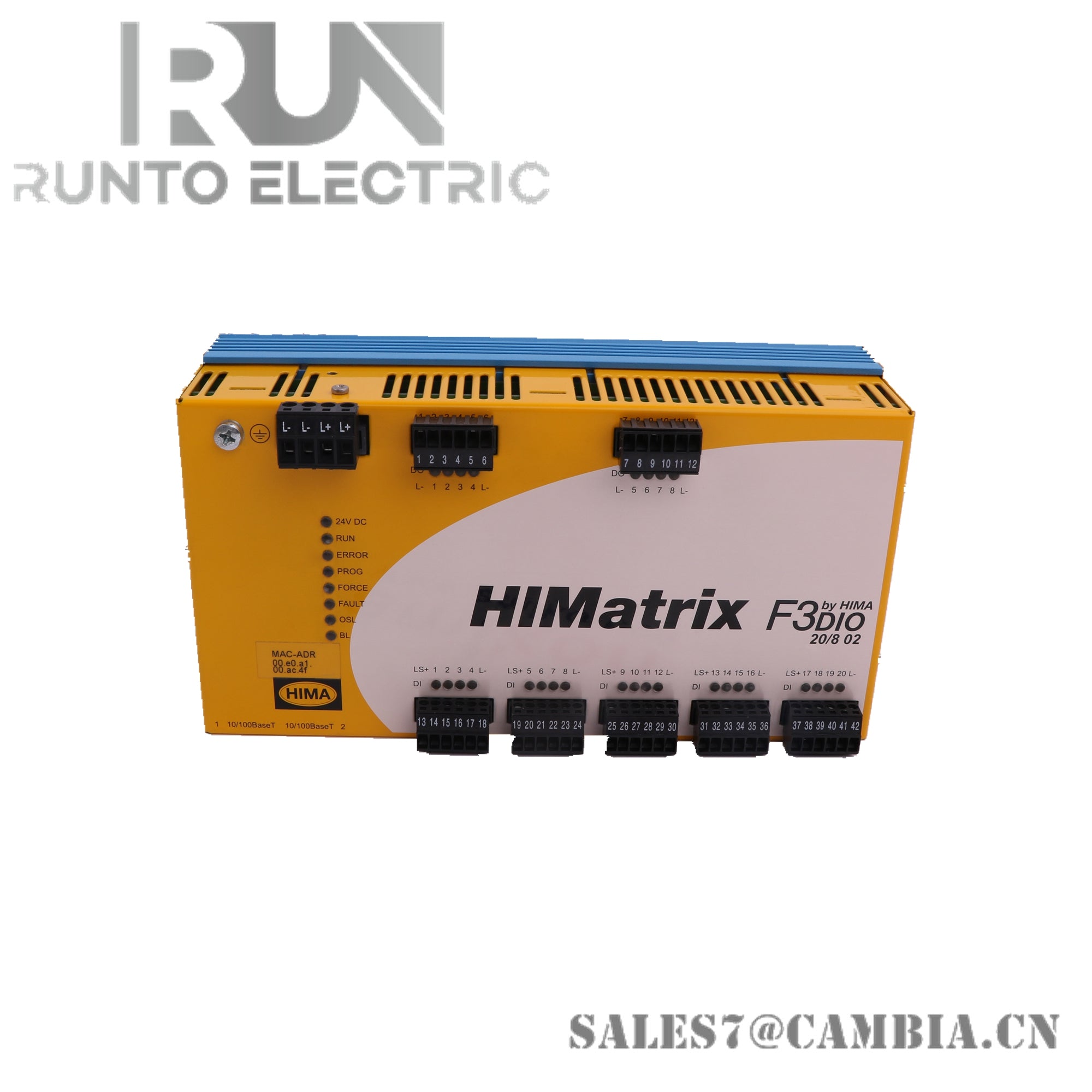 HIMA HIMatrix F3DIO20/802 F3 DIO 20/8 02 Safety-Related Controller