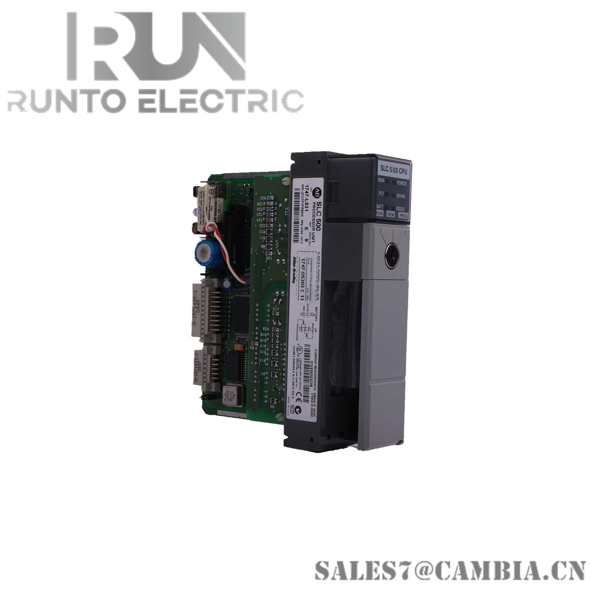 ALLEN BRADLEY 1747-L543P CPU SLC 500