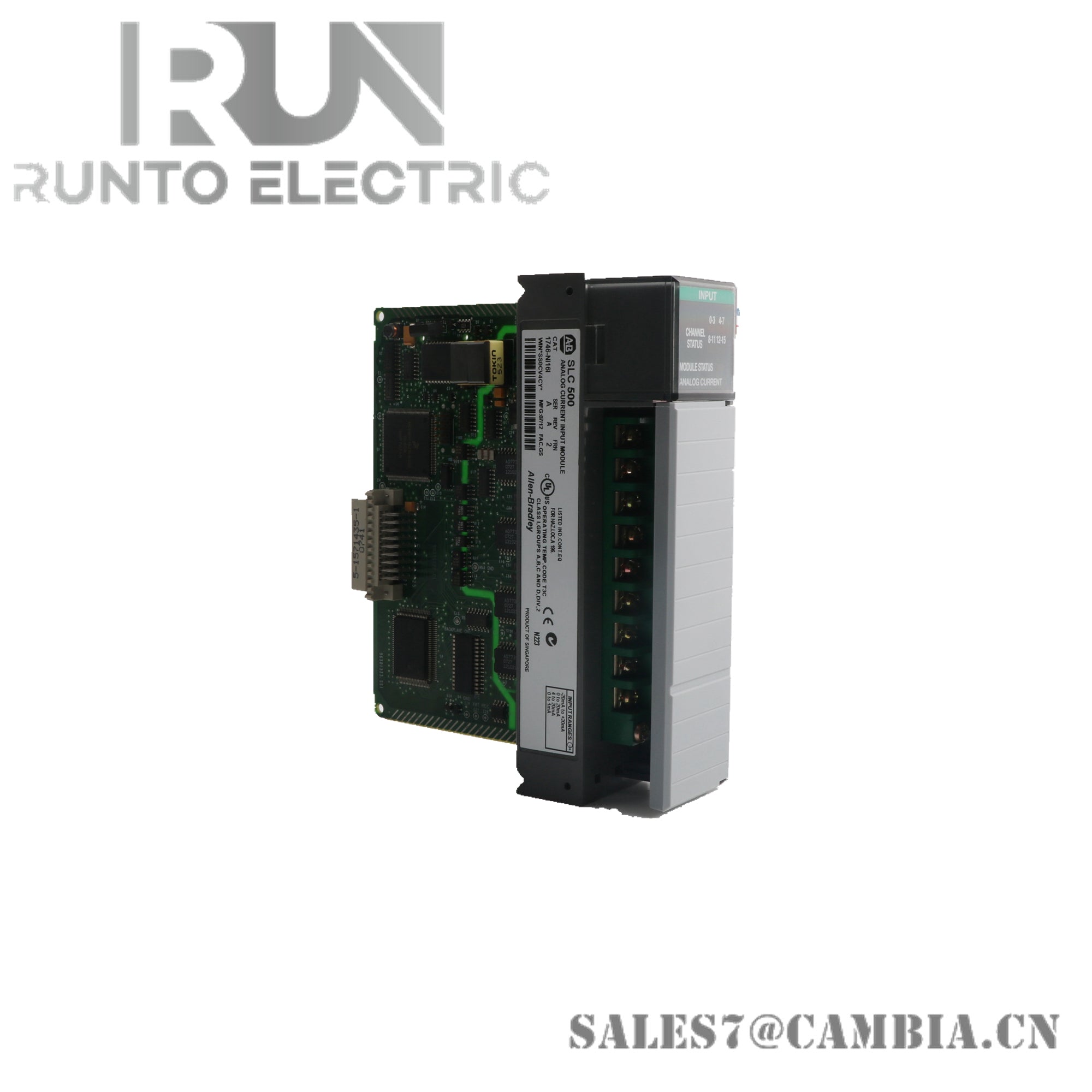 ALLEN BRADLEY 1747-L543P CPU SLC 500