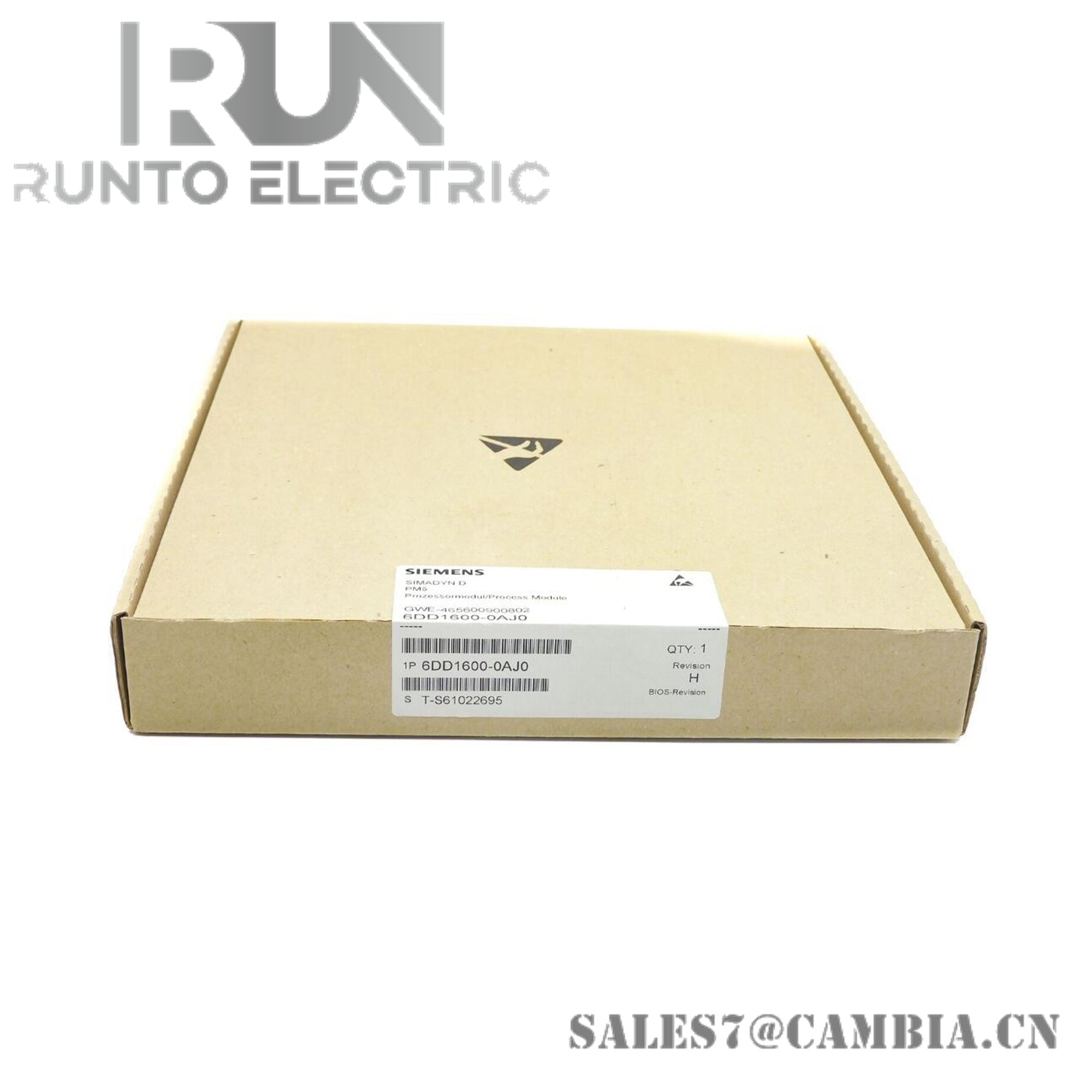 New Siemens 6DD1600-0AJ0 CENTRAL PROCESSING UNIT