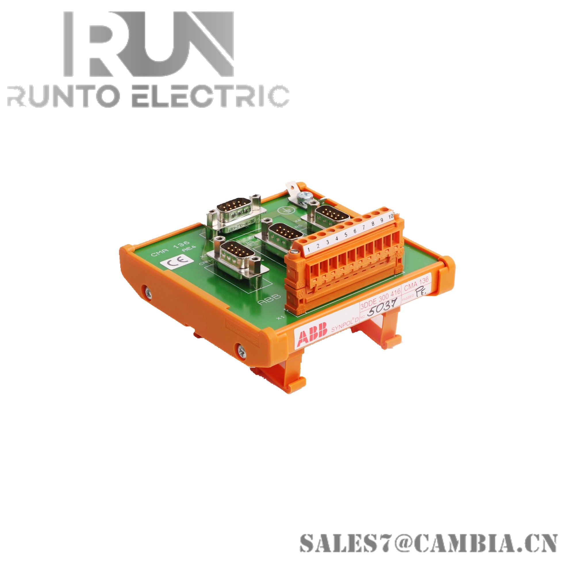 ABB CMA136 3DDE300416 PC BOARD
