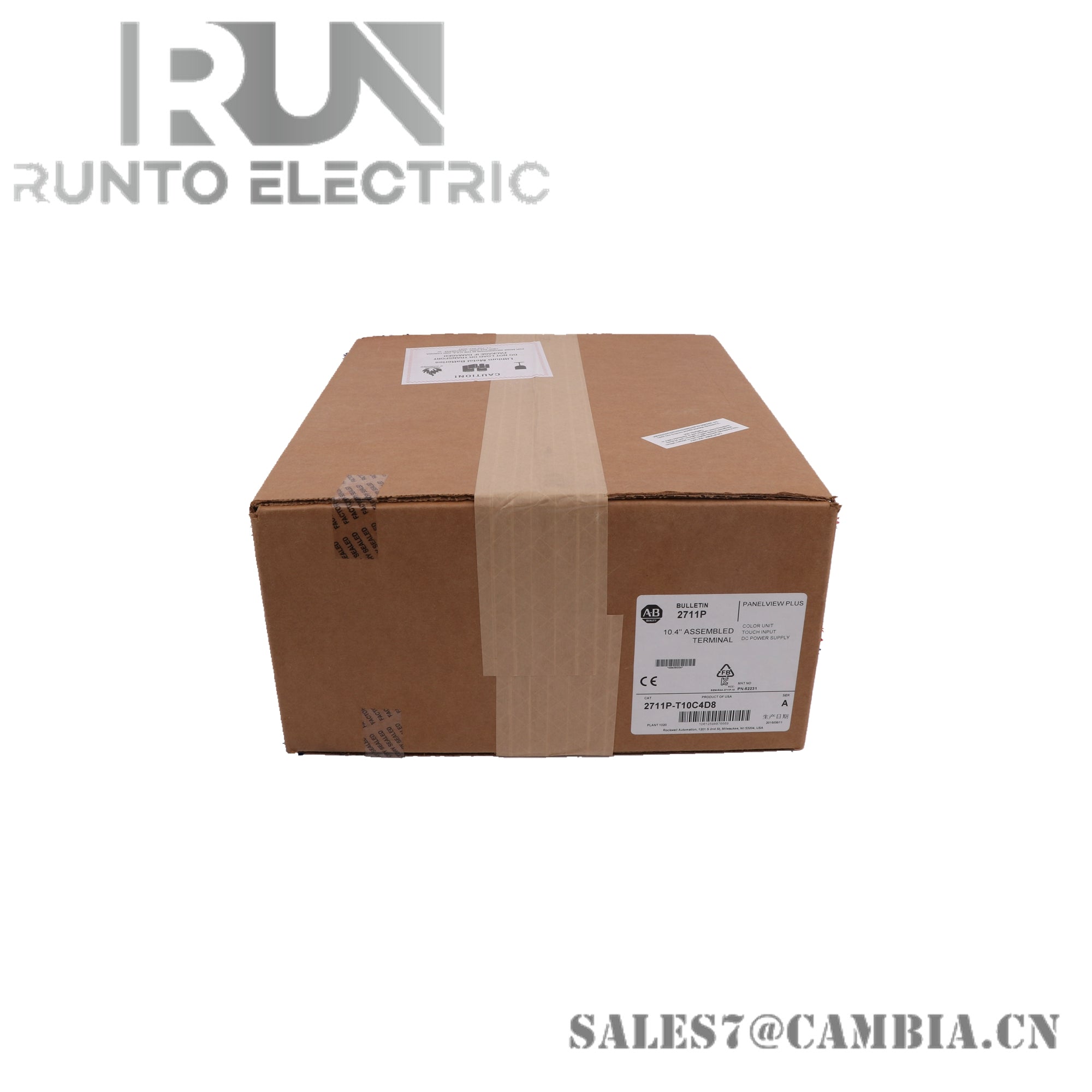 Allen Bradley 2711P-T10C4D8 PanelView Plus Terminal