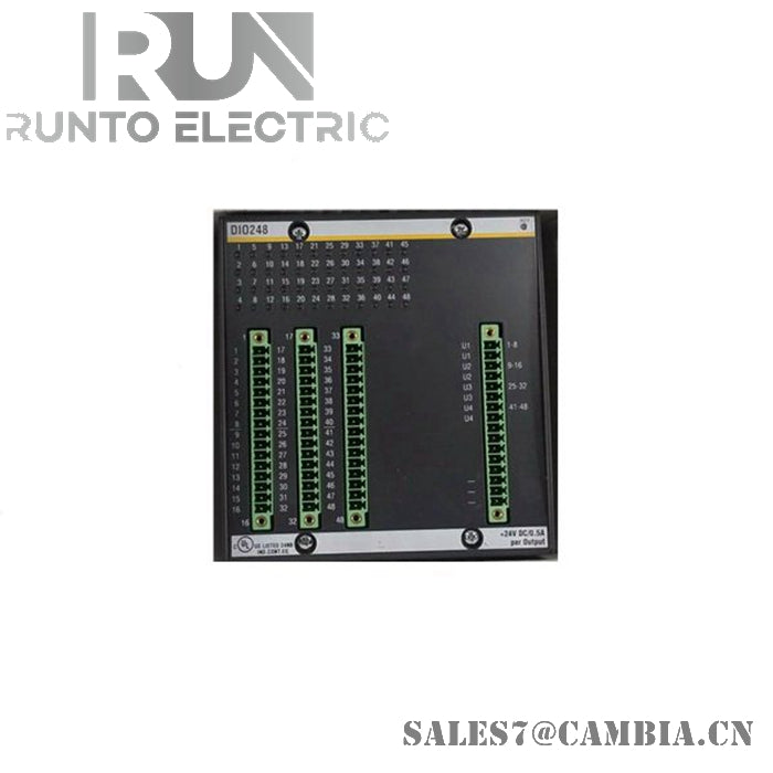 DIO248 Bachmann DIGITAL INPUT/OUTPUT MODULE 48 CHANNEL