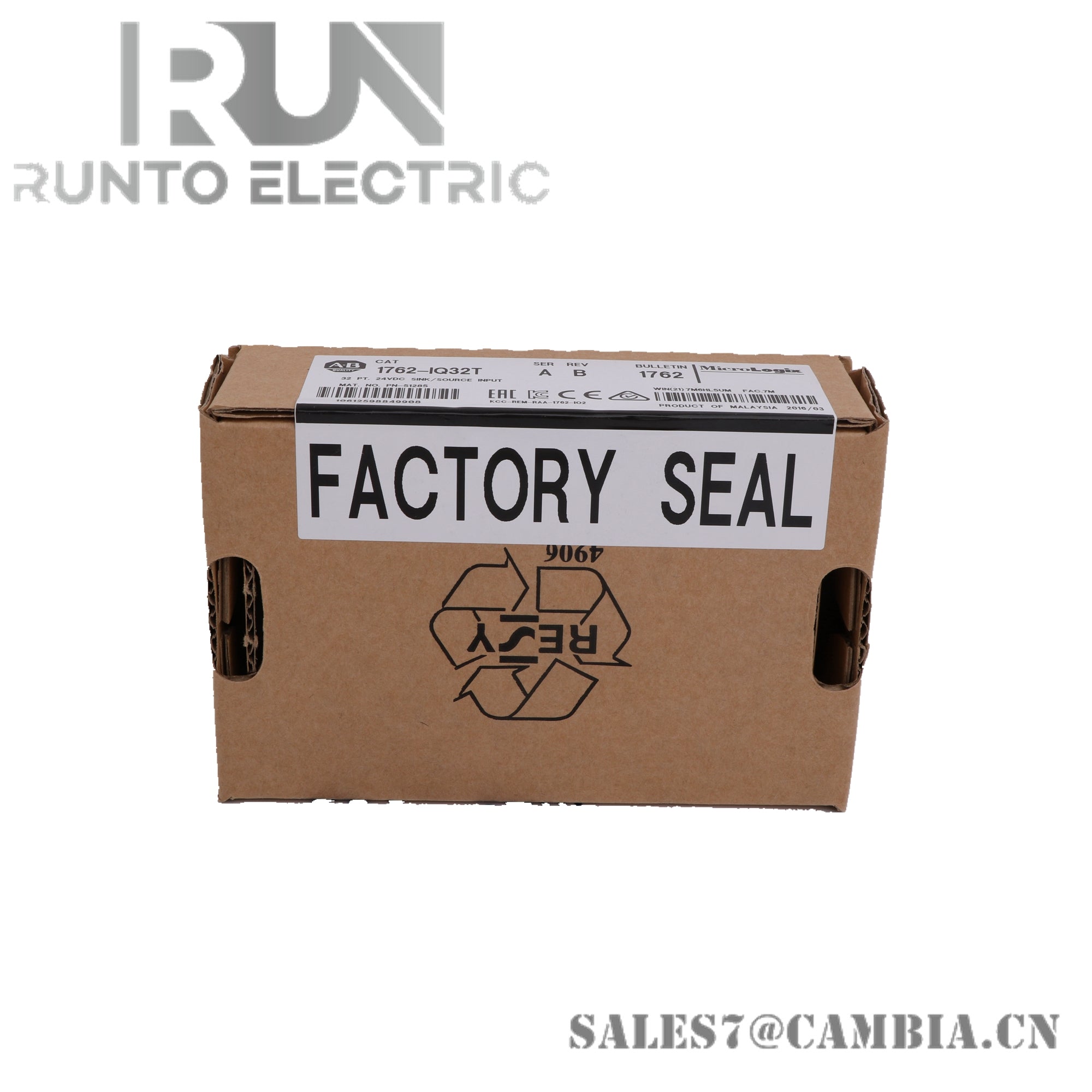 Allen Bradley 1762-IQ32T * NEW IN FACTORY BAG *