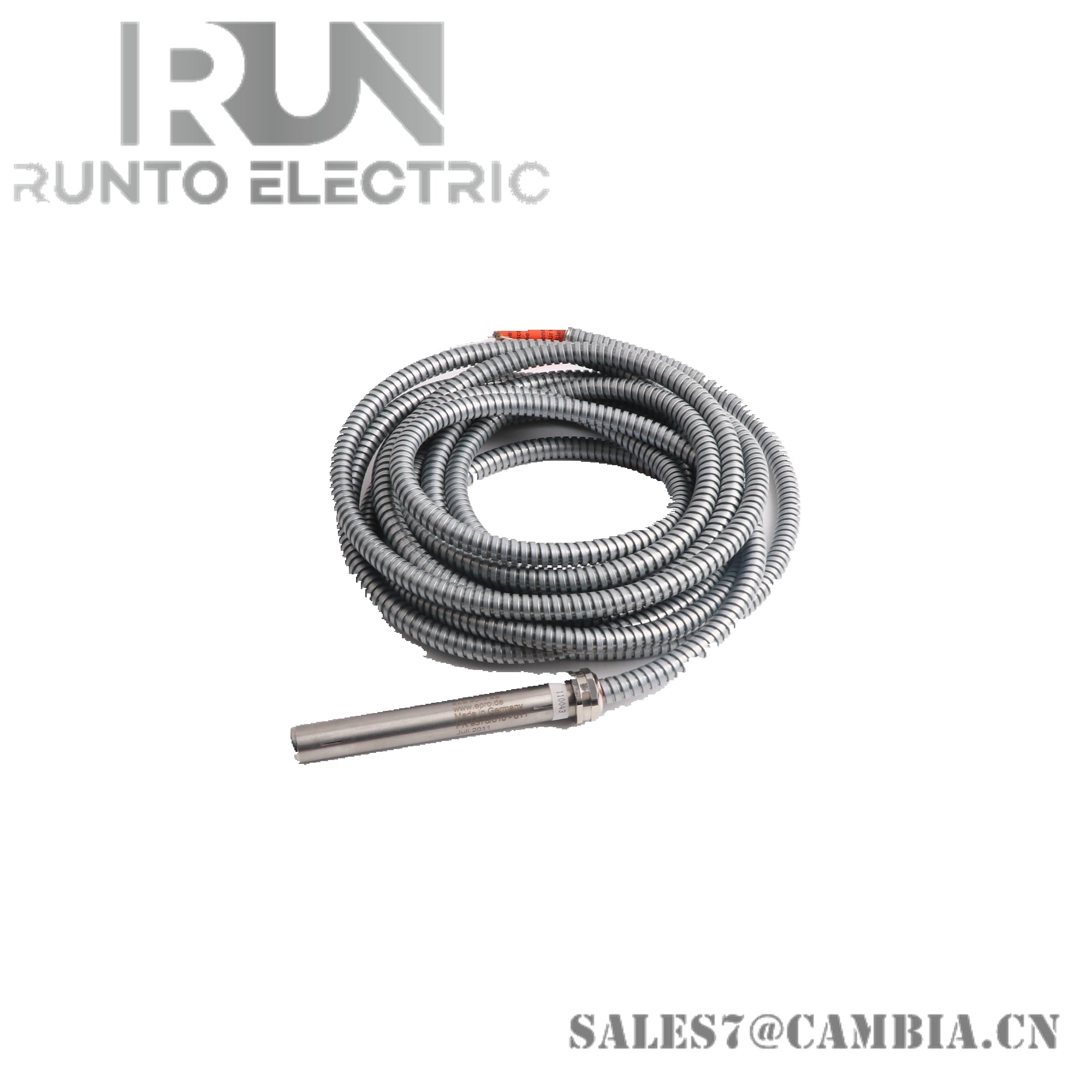 EPRO PR9376/010-011 Hall Effect Speed/ Proximity Sensor