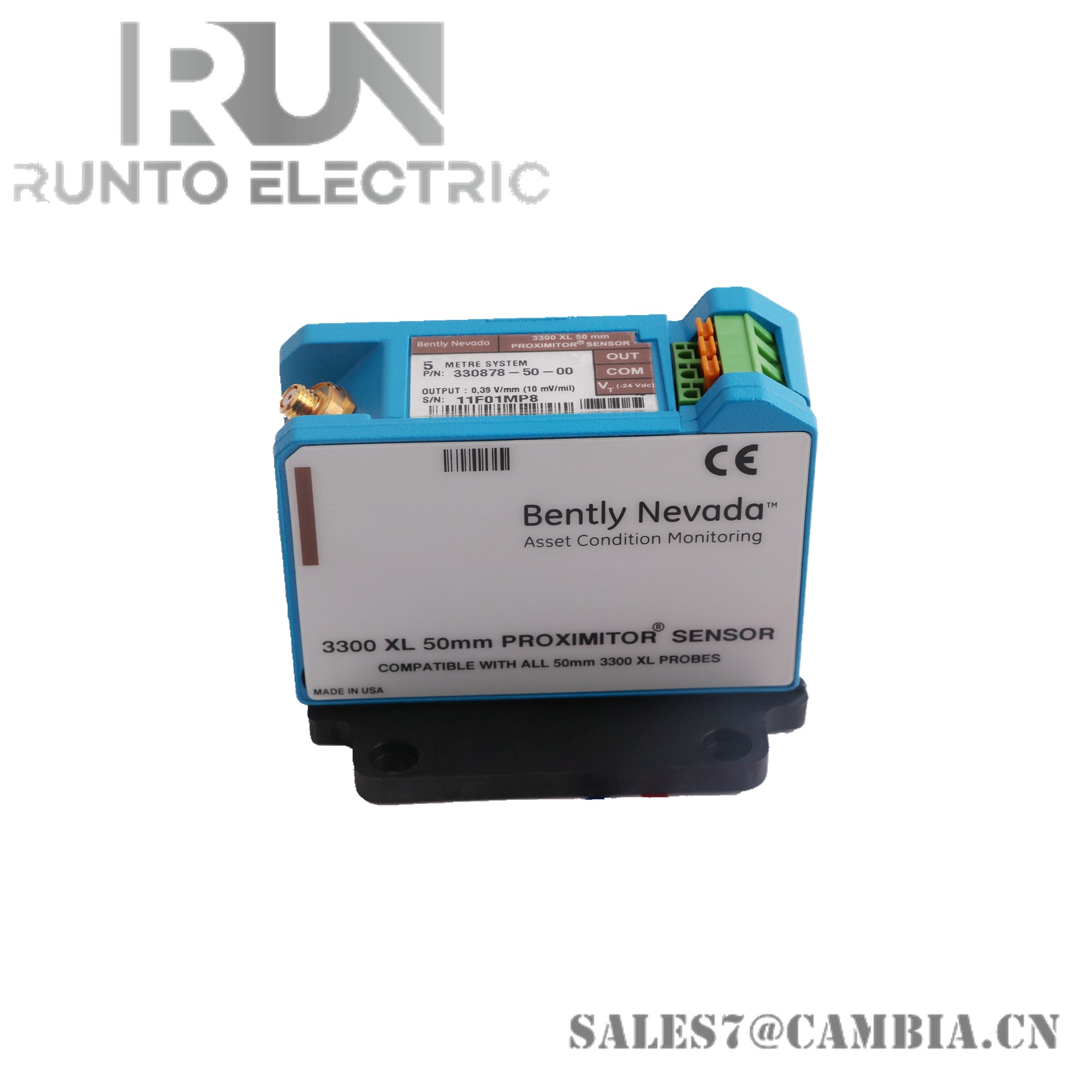 330878-50-00 Bently Nevada  1 year warranty