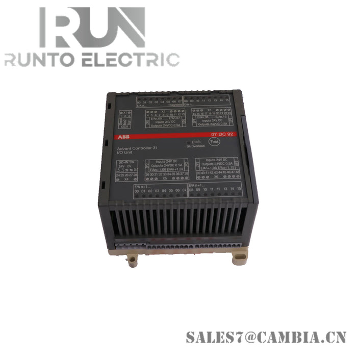 ABB 07DC92 ANALOG I/O