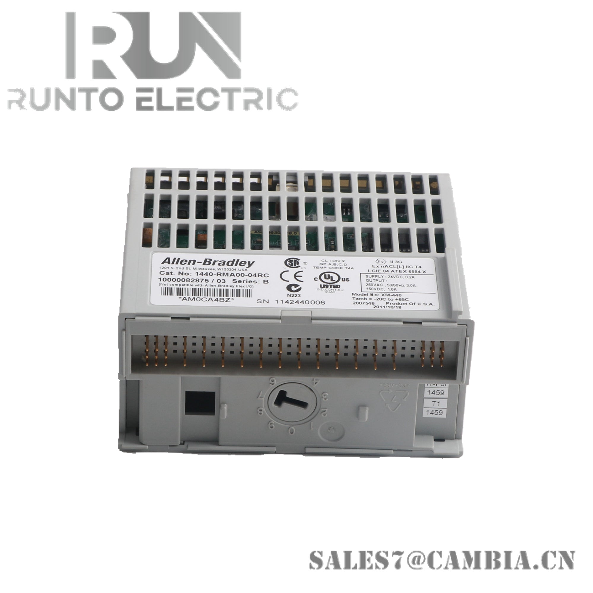 Allen Bradley 1440-RMA00-04RC Master Relay Module
