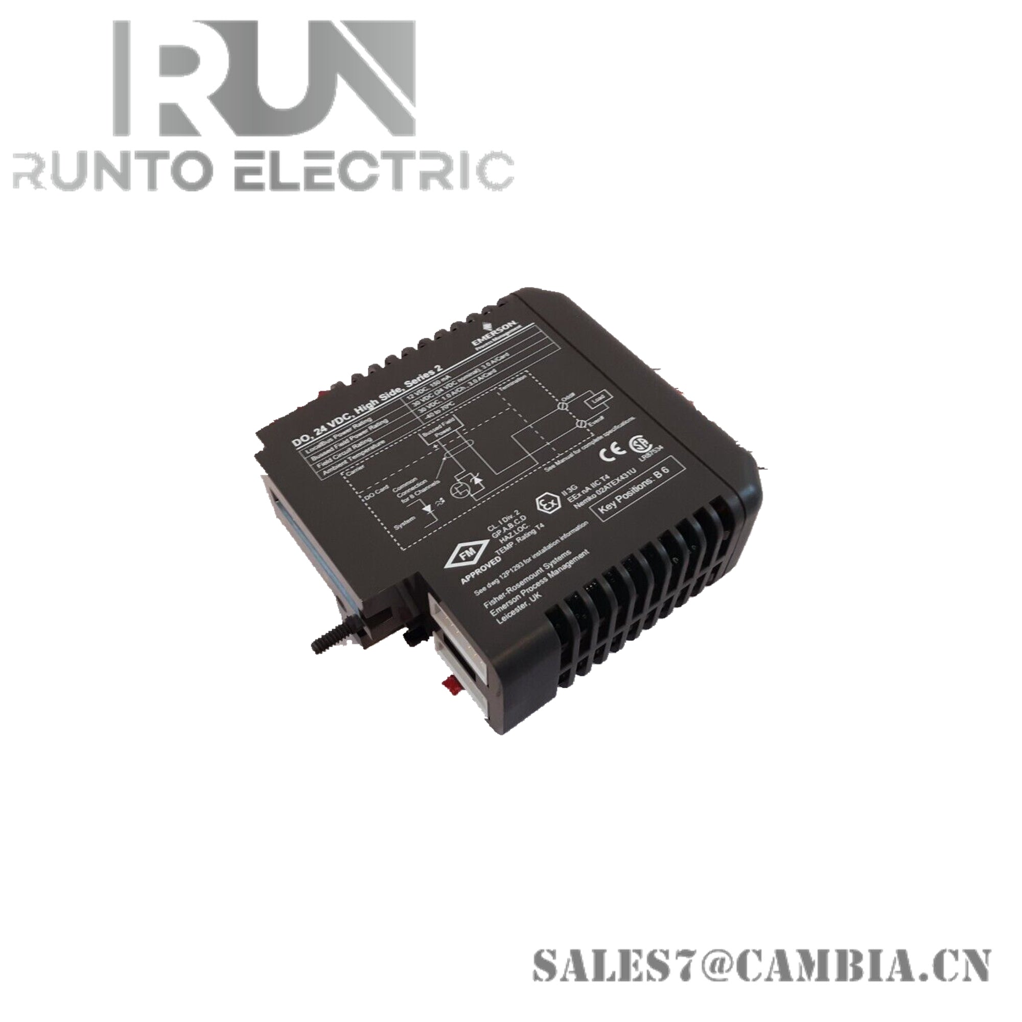 Emerson KJ3222X1-BA1 8-channel Analog Input Module