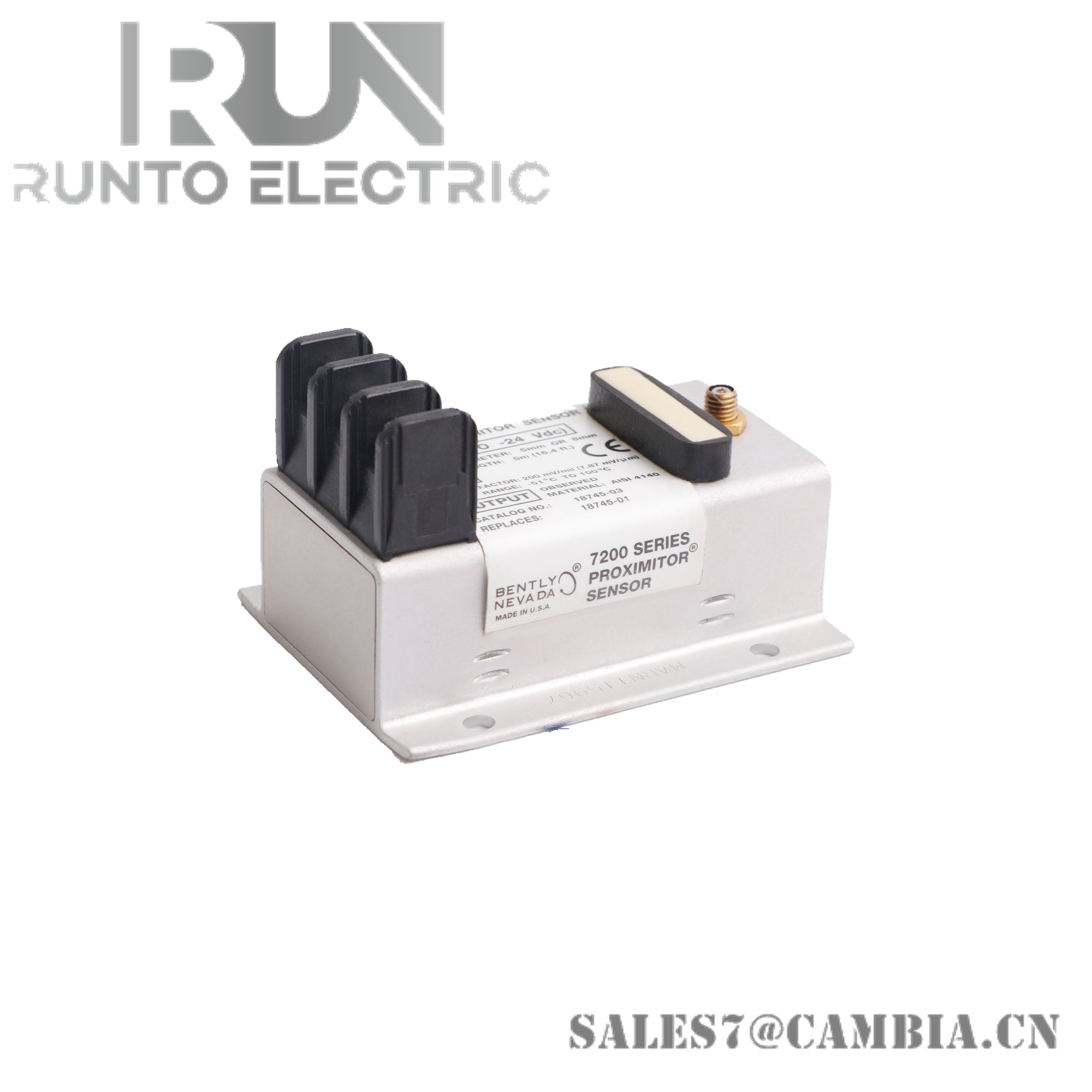 18745-03 | Bently Nevada | 5 & 8 mm Proximitor Sensor
