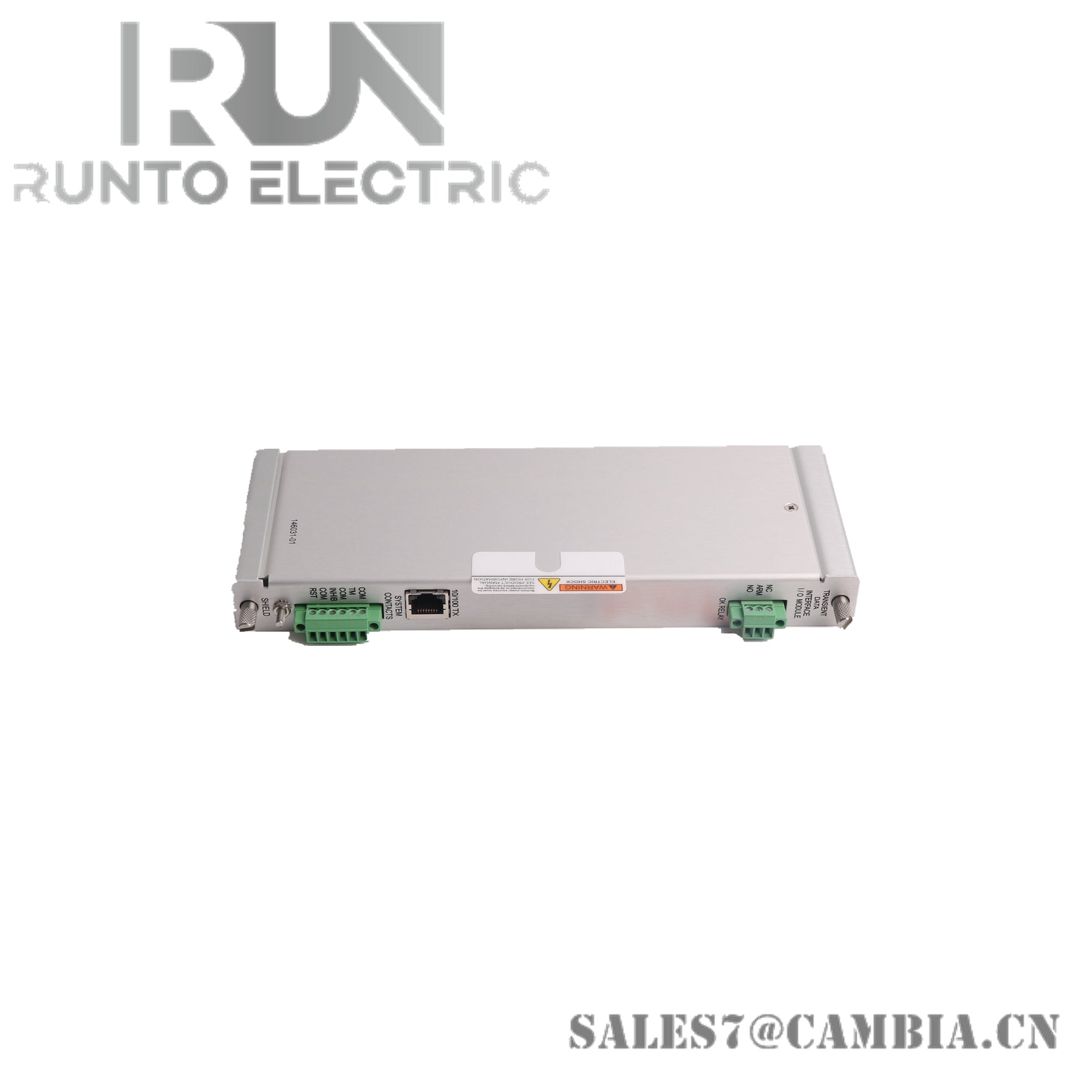 Bently Nevada 3500/94 147663-01 I/O MODULE VGA DISPLAY
