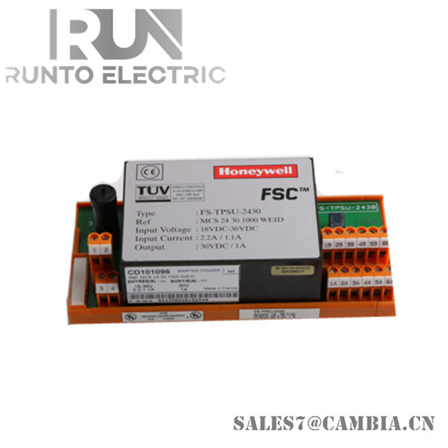 Honeywell FC-TPSU-2430 Safety Manager System Module