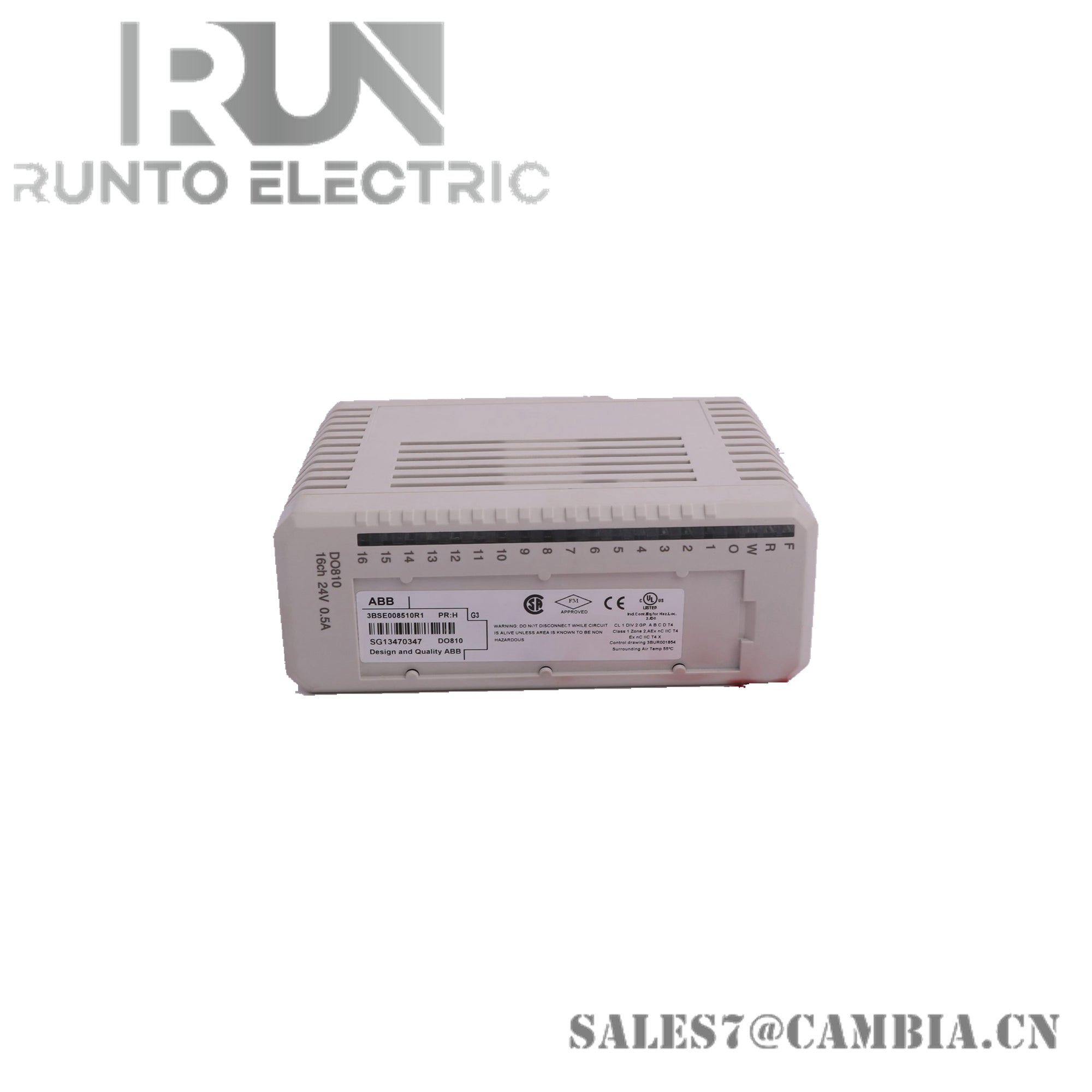 ABB DO810 3BSE008510R1 I/O OUTPUT MODULE