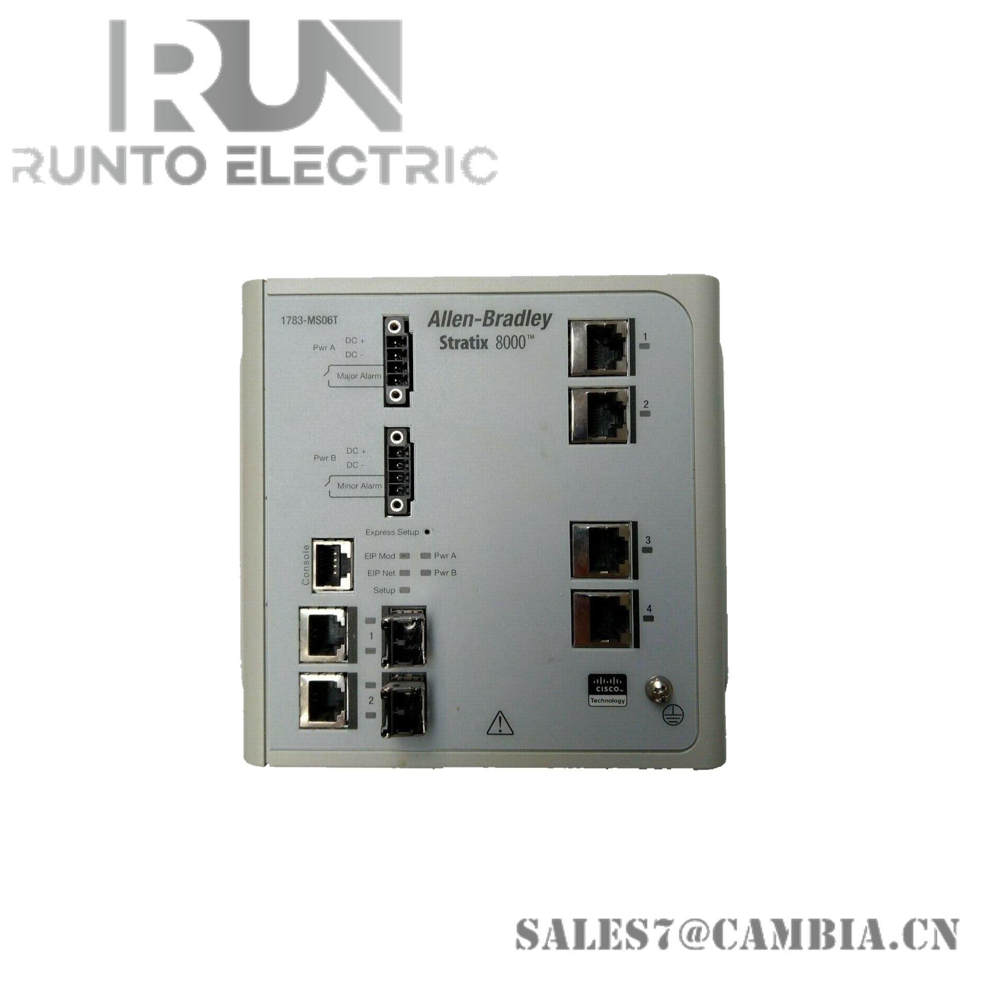Allen Bradley 1783-MS06T Stratix 8000 6 Port Managed Switch