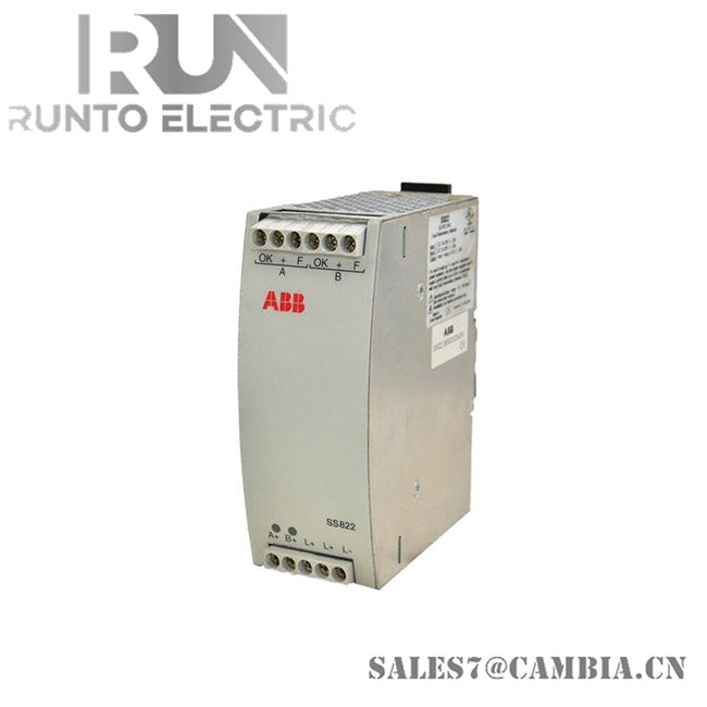 ABB SS822 3BSC610042R1 Redundancy Power Module