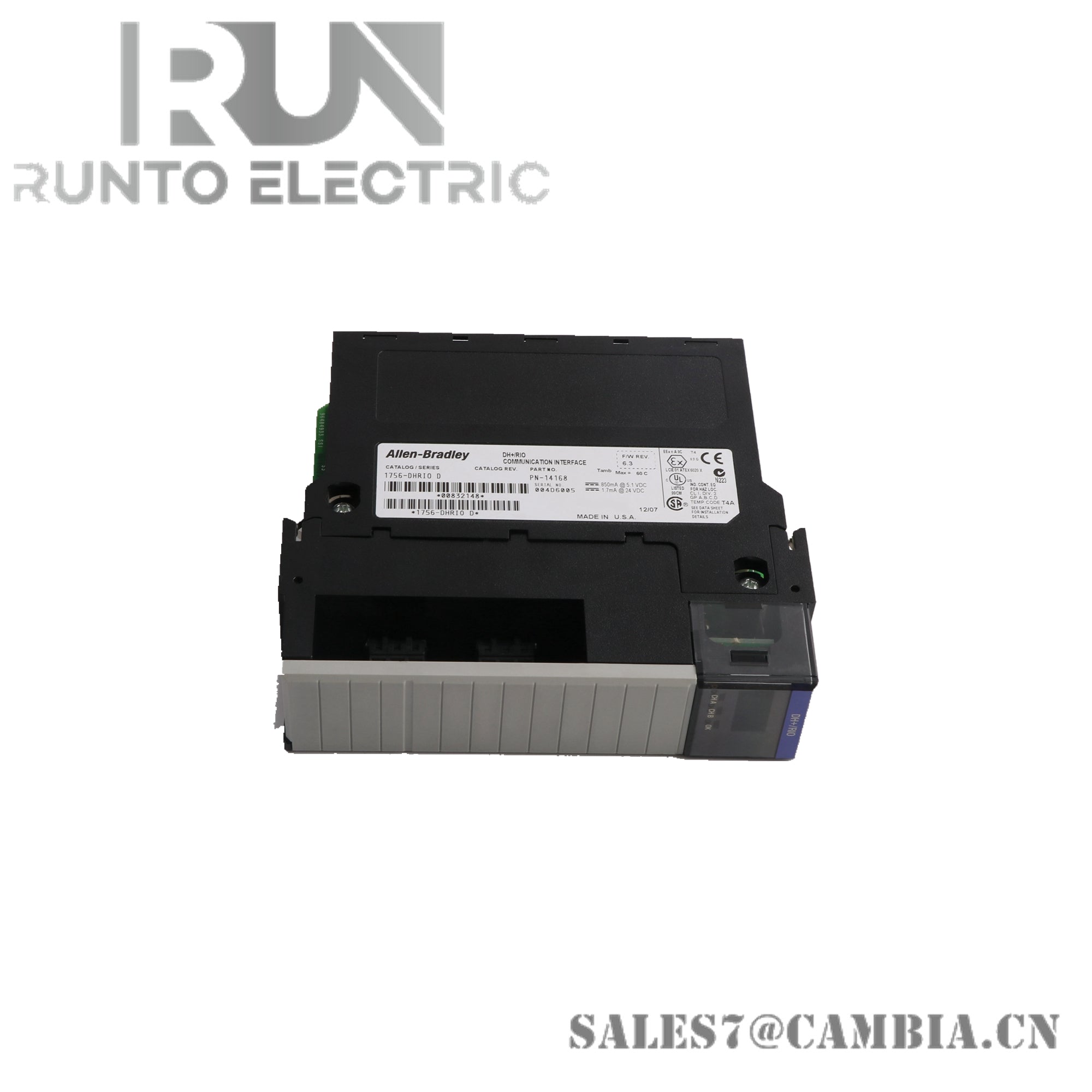 Allen Bradley 1756-DHRIO Scanner Module