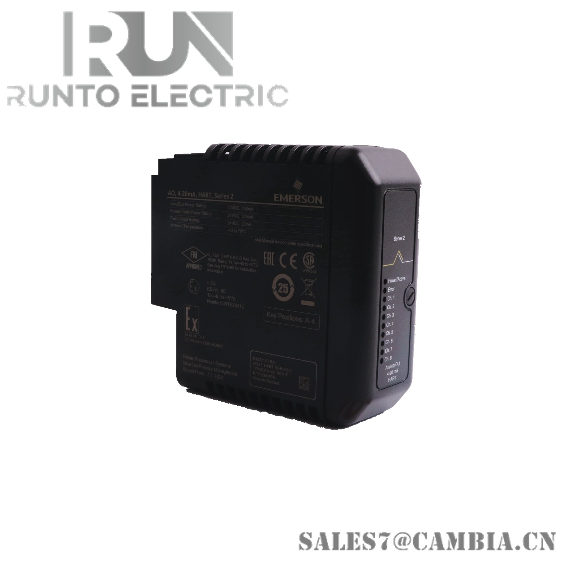 Emerson KJ2005X1-BA2  MX Controller