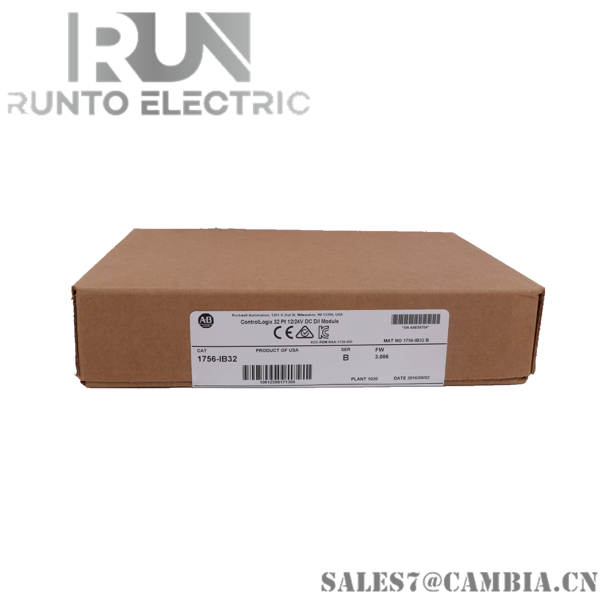 Allen Bradley 1756-IB32 Popular module