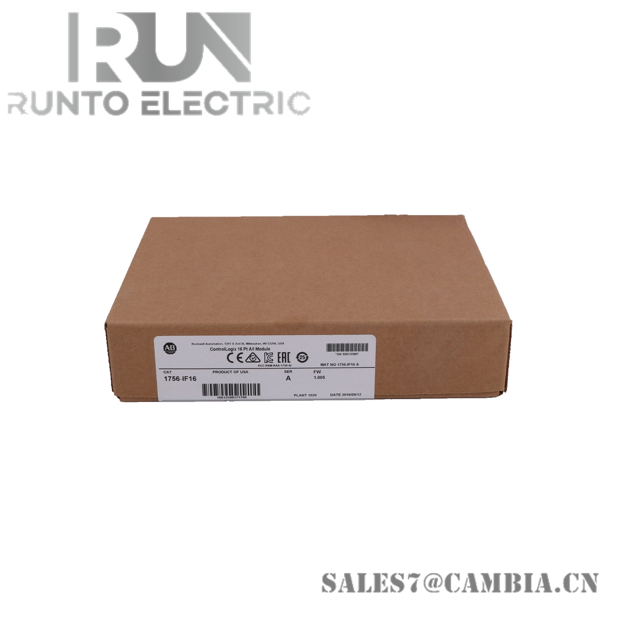 Industrial products 1756-IF16 Allen Bradley INPUT MODULE
