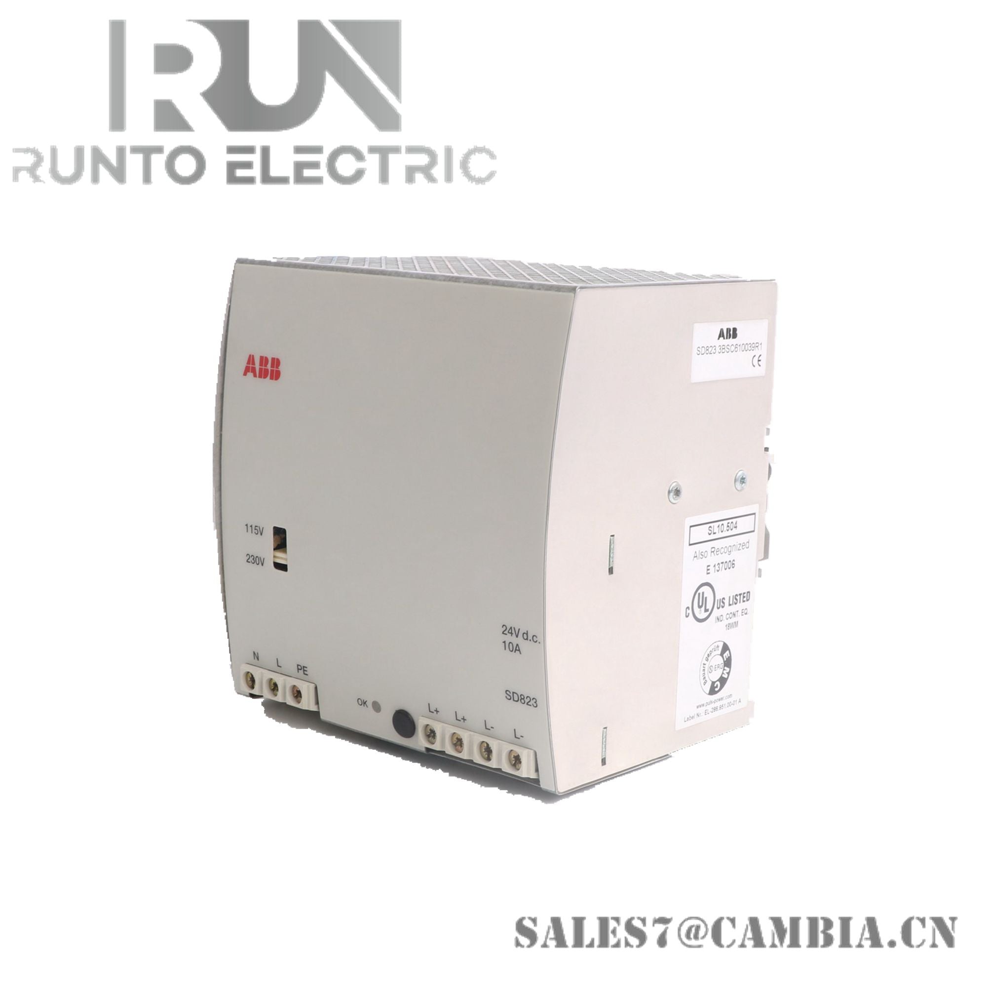ABB SD823 3BSC610039R1 Power Supply Device
