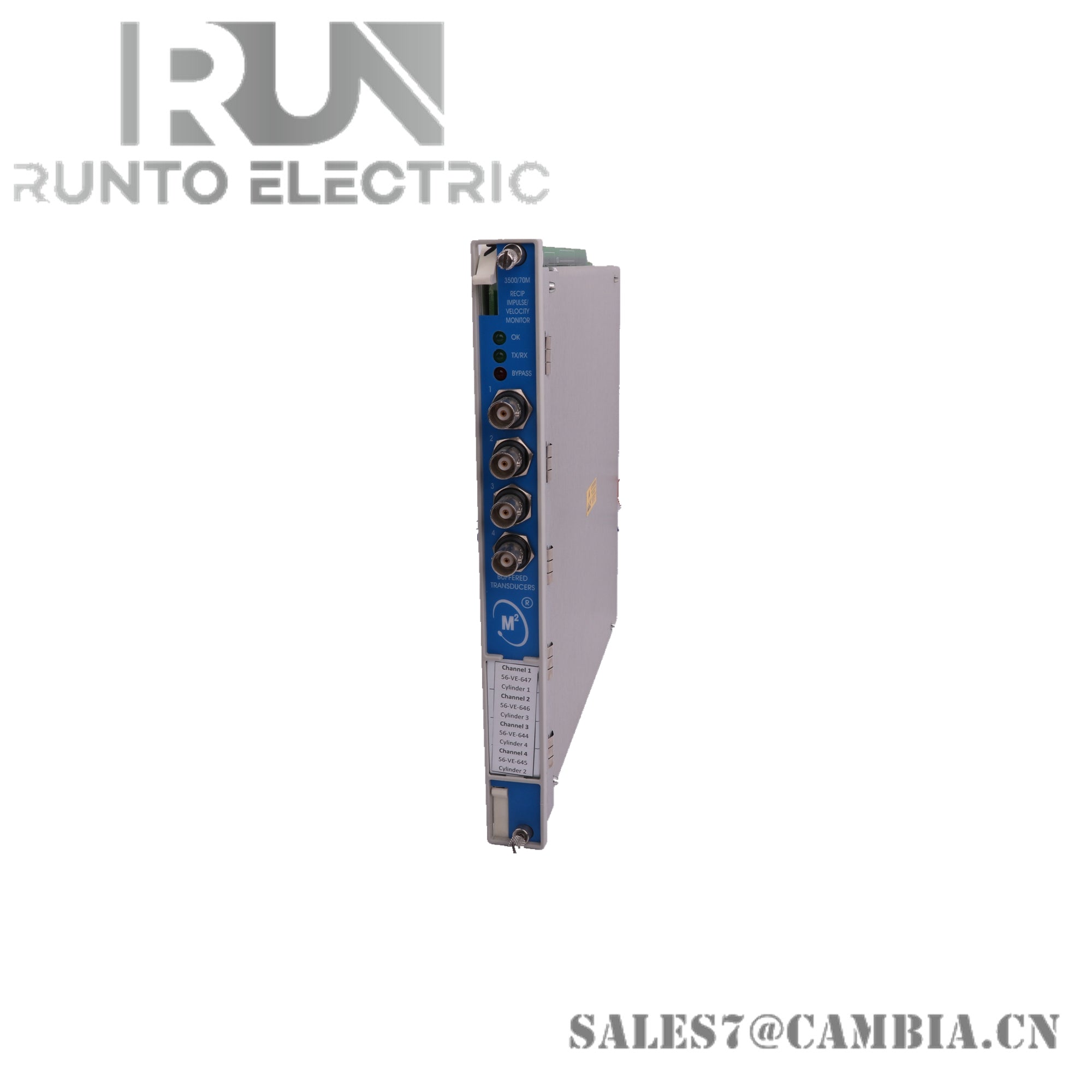 BENTLY NEVADA 3500/70M 136449-09 module