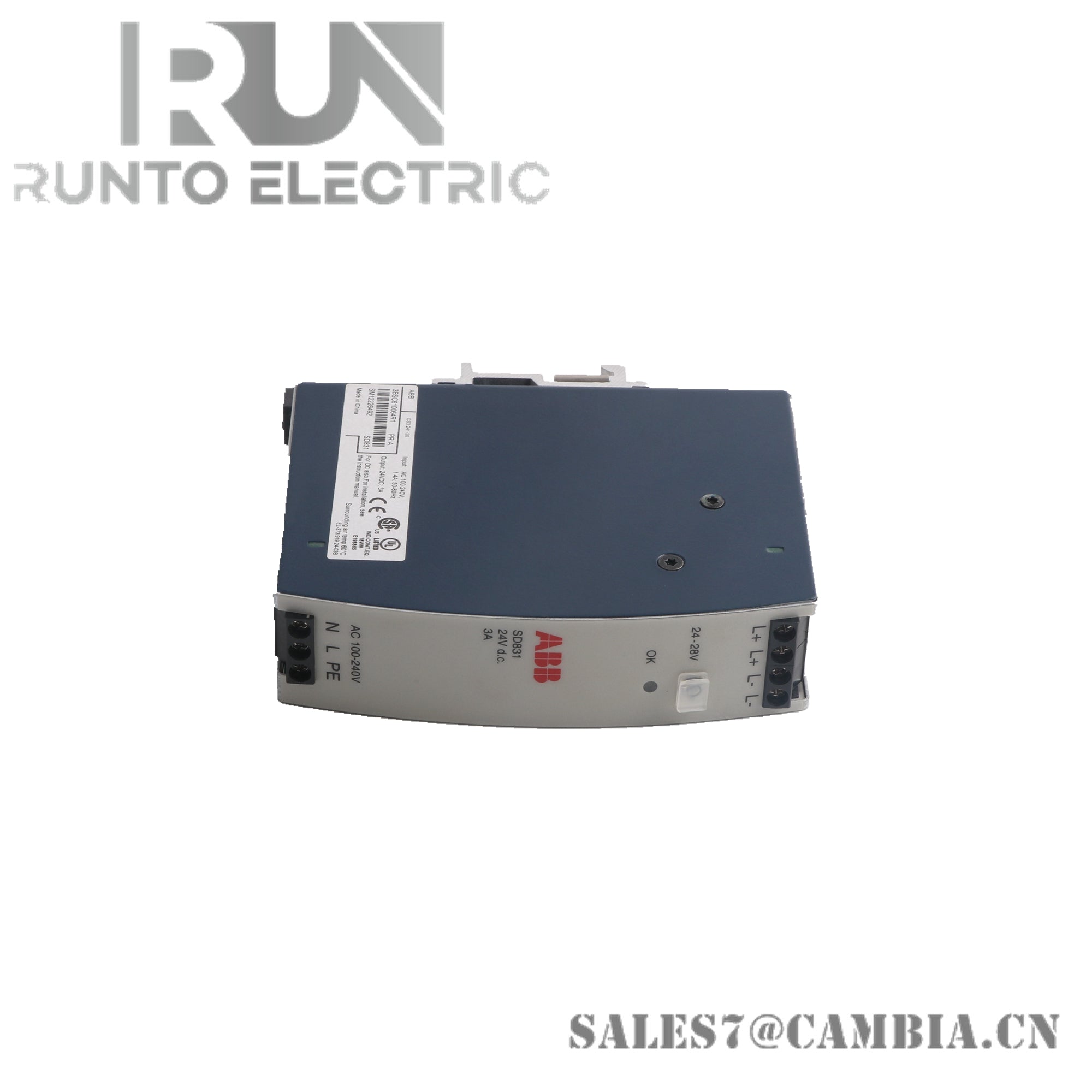 ABB 3BSC950089R3 TK801V012 Modulebus Extension Shielded Cable