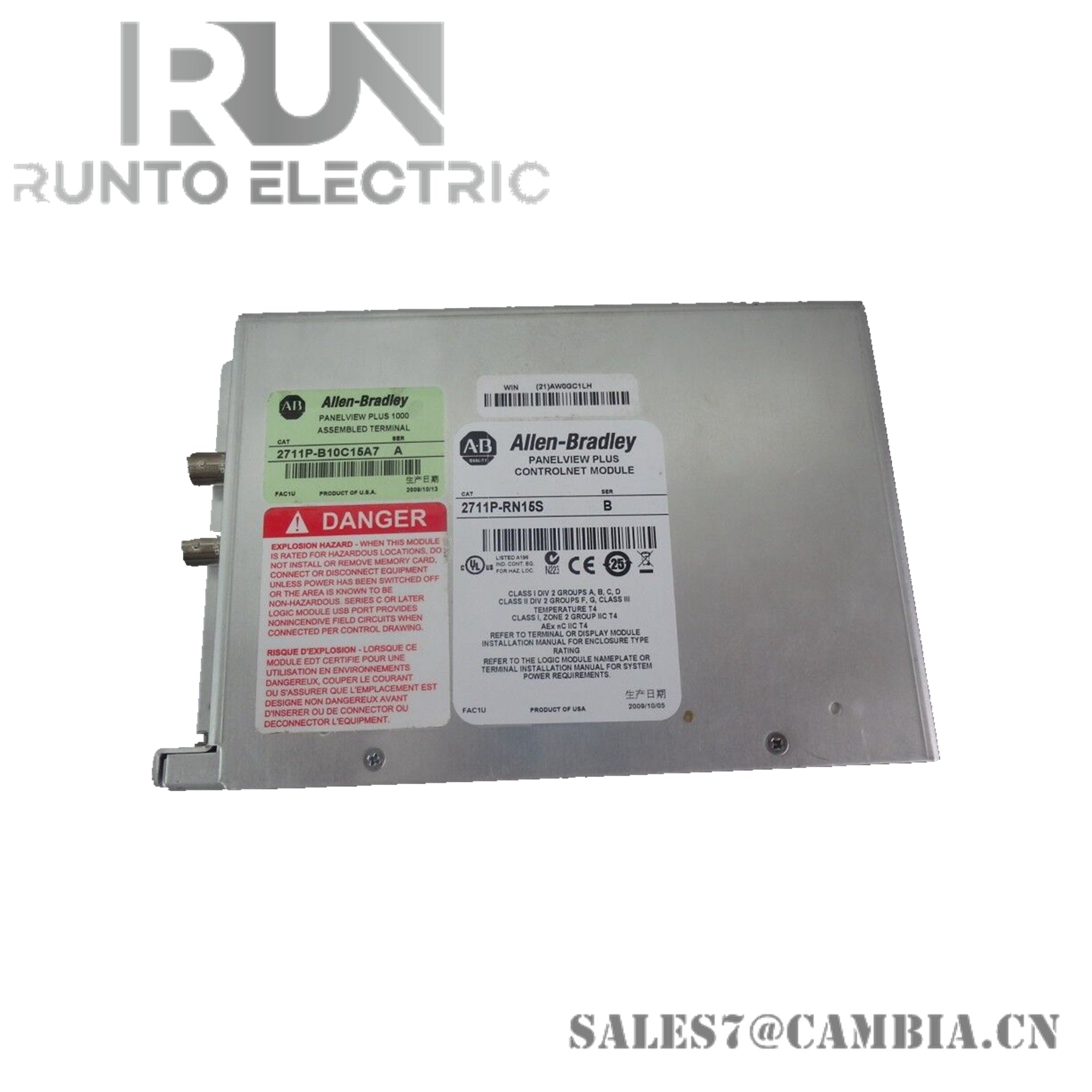 Allen Bradley 2711P-RN15S ControlNet Communication Module