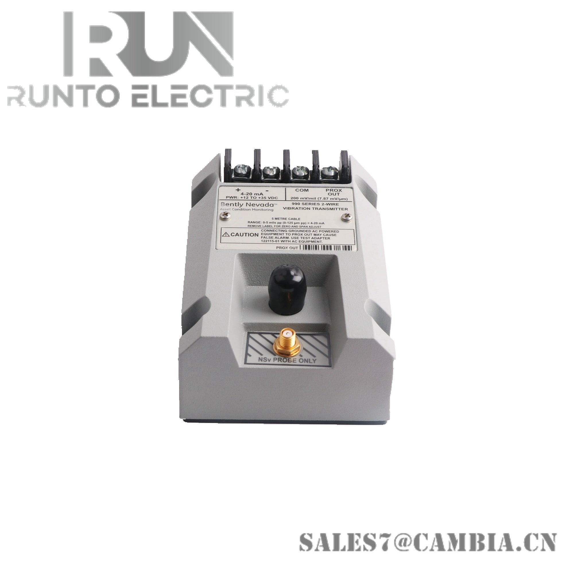 Bently Nevada 990-08-XX-01-00 Vibration Transmitter