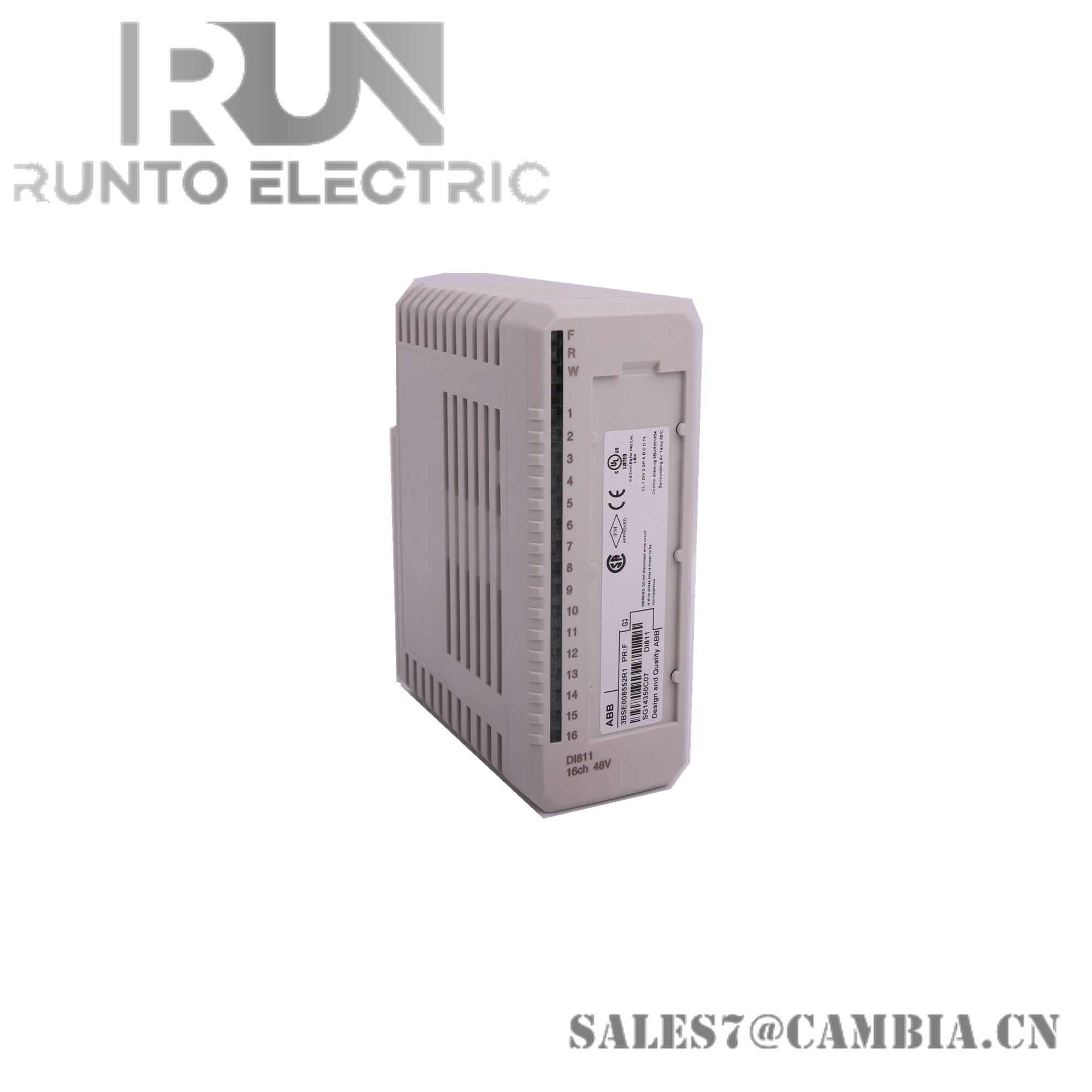 ABB 3BSE018335R1 DSTD 108LP Connection Unit with 8 Relay